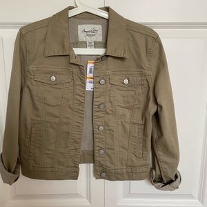 [American Rag] Olive denim jacket